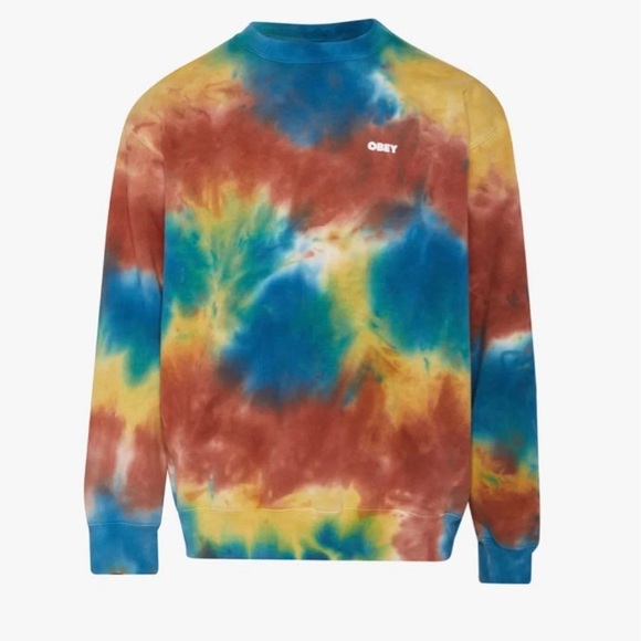 OBEY TIE DYE SWEATSHIRT - Picture 4 of 5